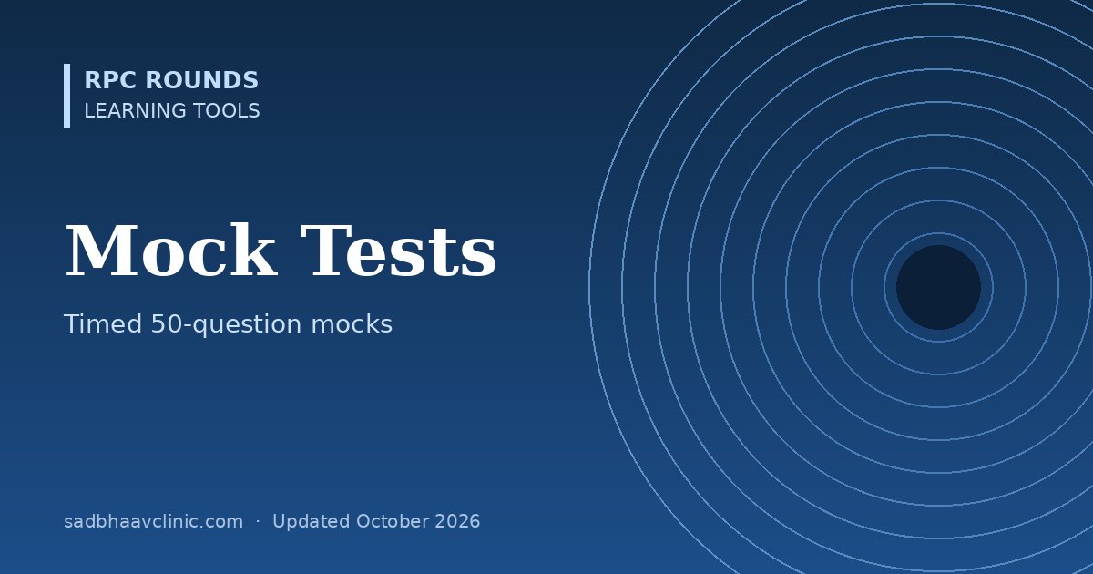 Free Ophthalmology Mock Tests: OKAT, NEET-PG, DNB, FRCOphth, OKAP